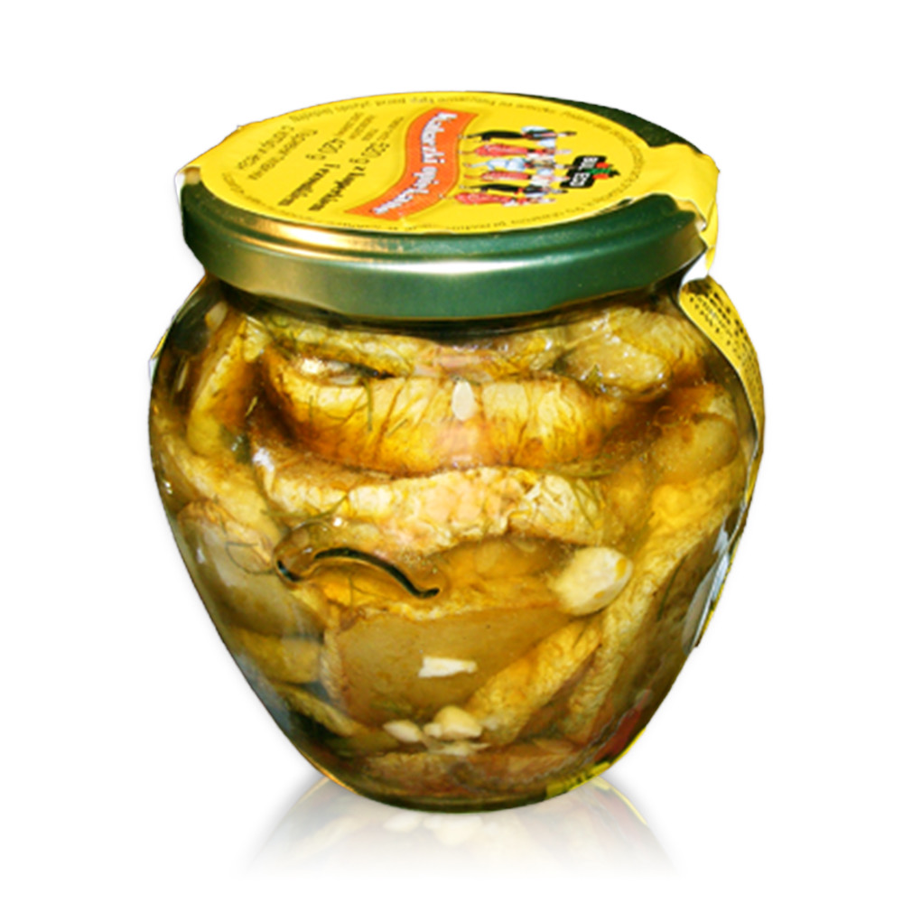 Kabaczki z czosnkiem i koperkiem